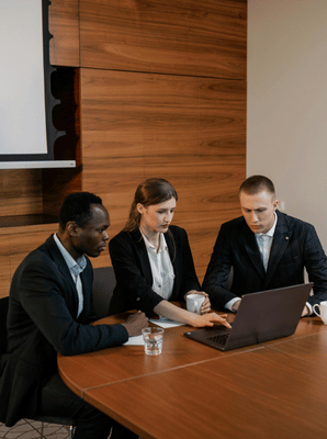 Expert team discussion representing trusted RTO Guide services