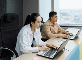 Training and assessment experts collaborating with RTO clients